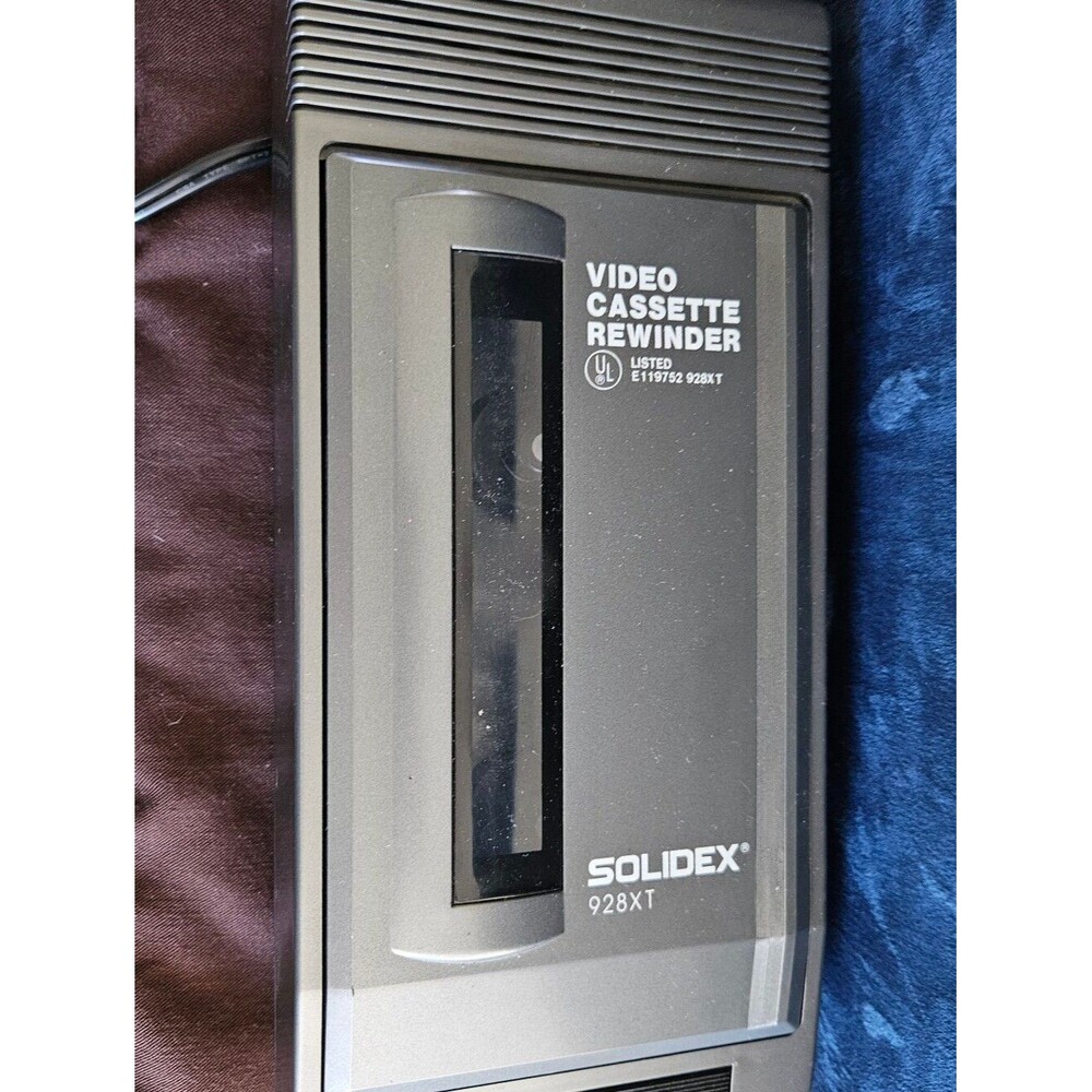 Solidex Gray Video Cassette Rewinder - 928XT
